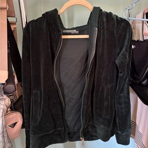 Jones New York Dark Green Y2K Velvet Jacket